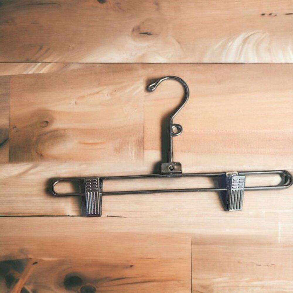 Silver Hard Pants Hangers